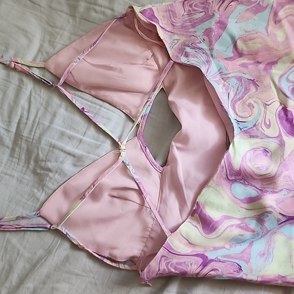 Zara Cutout Mini Dress XXL - Picture 6 of 6